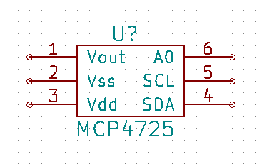 MCP4725 symbol